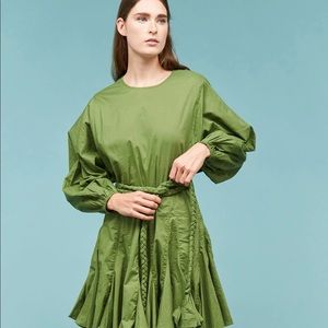 Rhode Ella Green Dress
